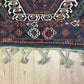 Orientteppich handgeknüpft 78x68 cm antik Kelim Selten