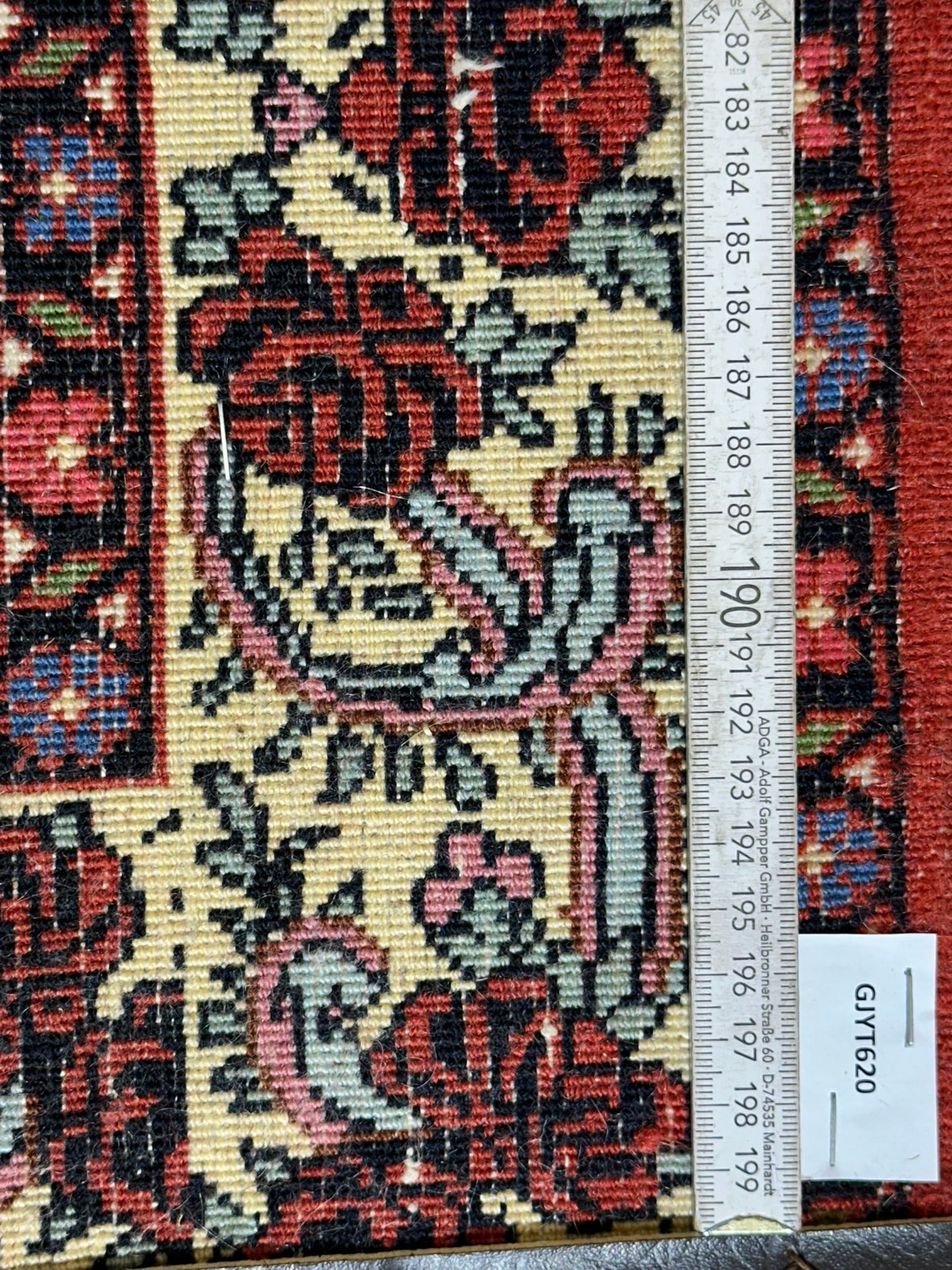 Orientteppich handgeknüpft Bidjar 144x80 cm