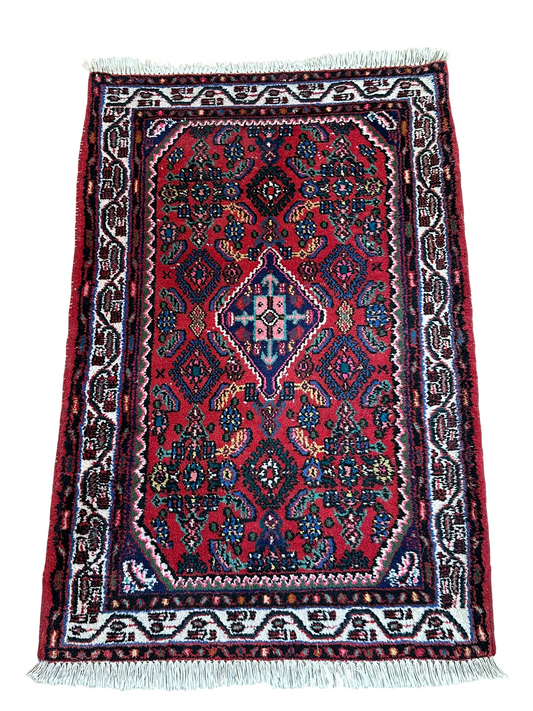 Orientteppich handgeknüpft Hamadan 122x80 cm