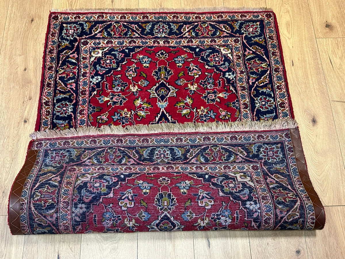 Handgeknüpfter Keschan Orientteppich Brücke 145x103 cm