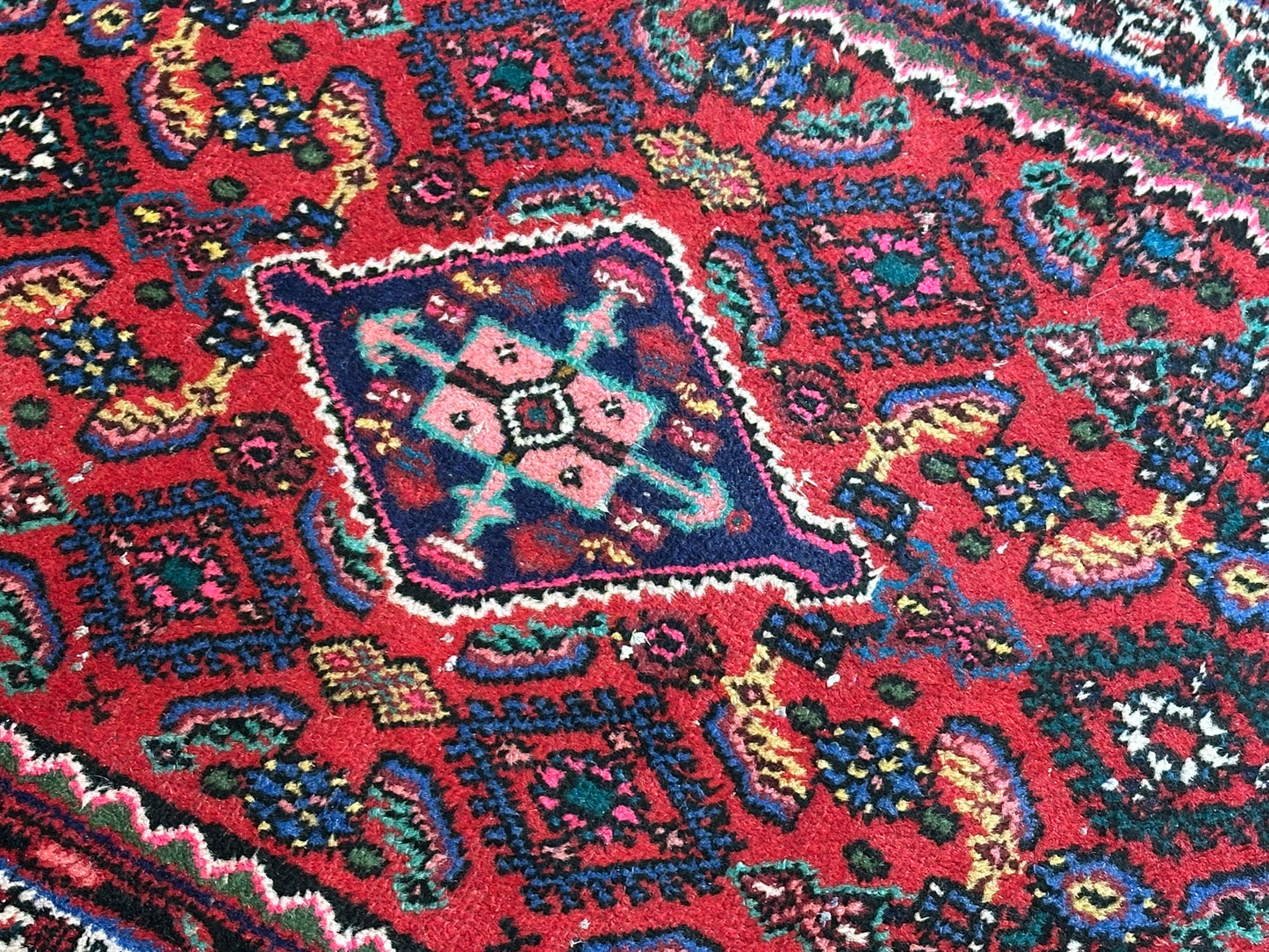 Orientteppich handgeknüpft Hamadan 122x80 cm