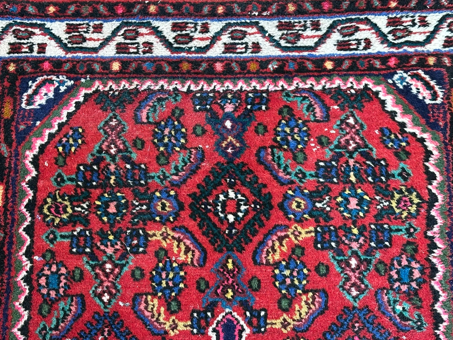 Orientteppich handgeknüpft Hamadan 122x80 cm