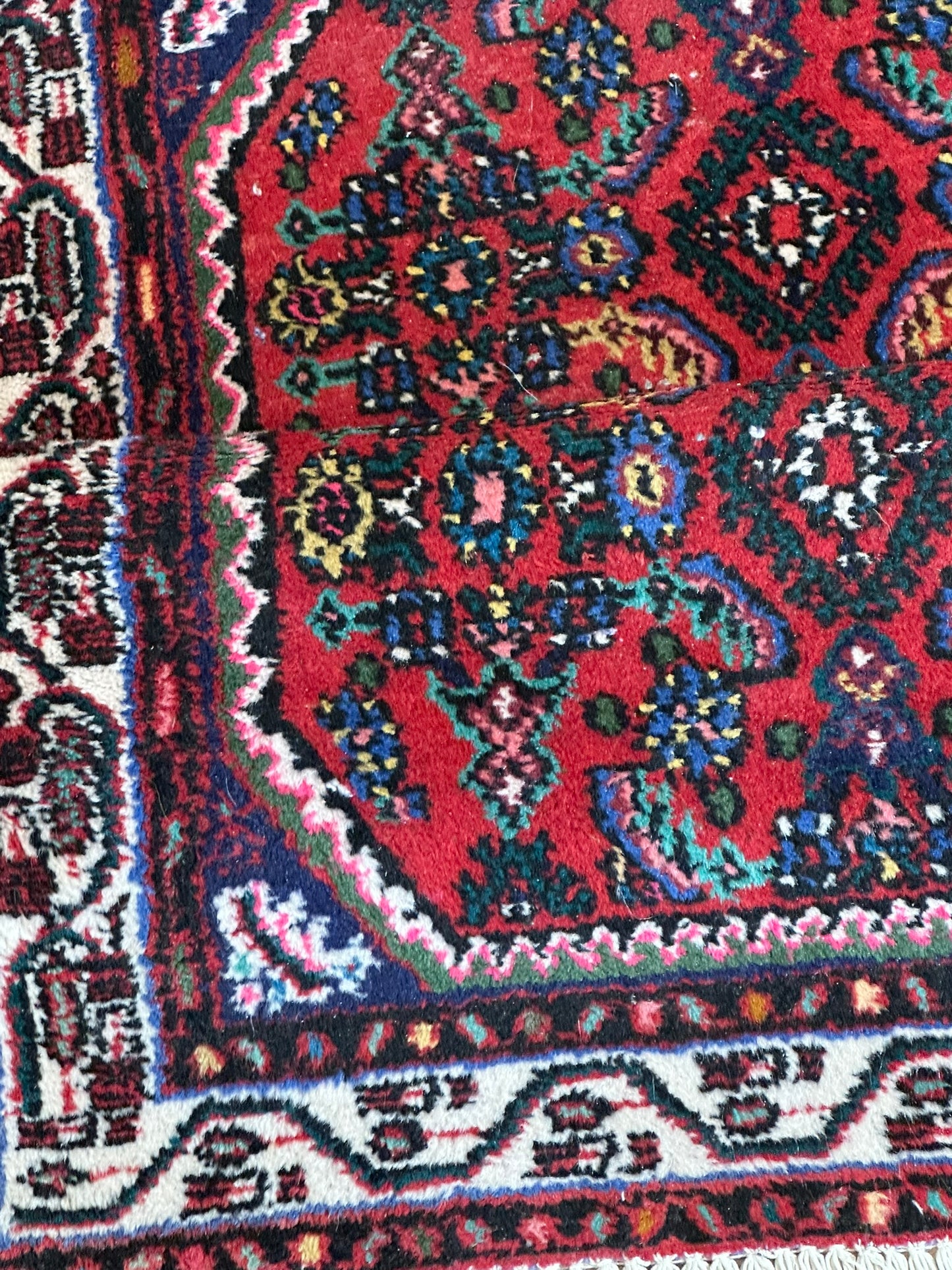 Orientteppich handgeknüpft Hamadan 122x80 cm