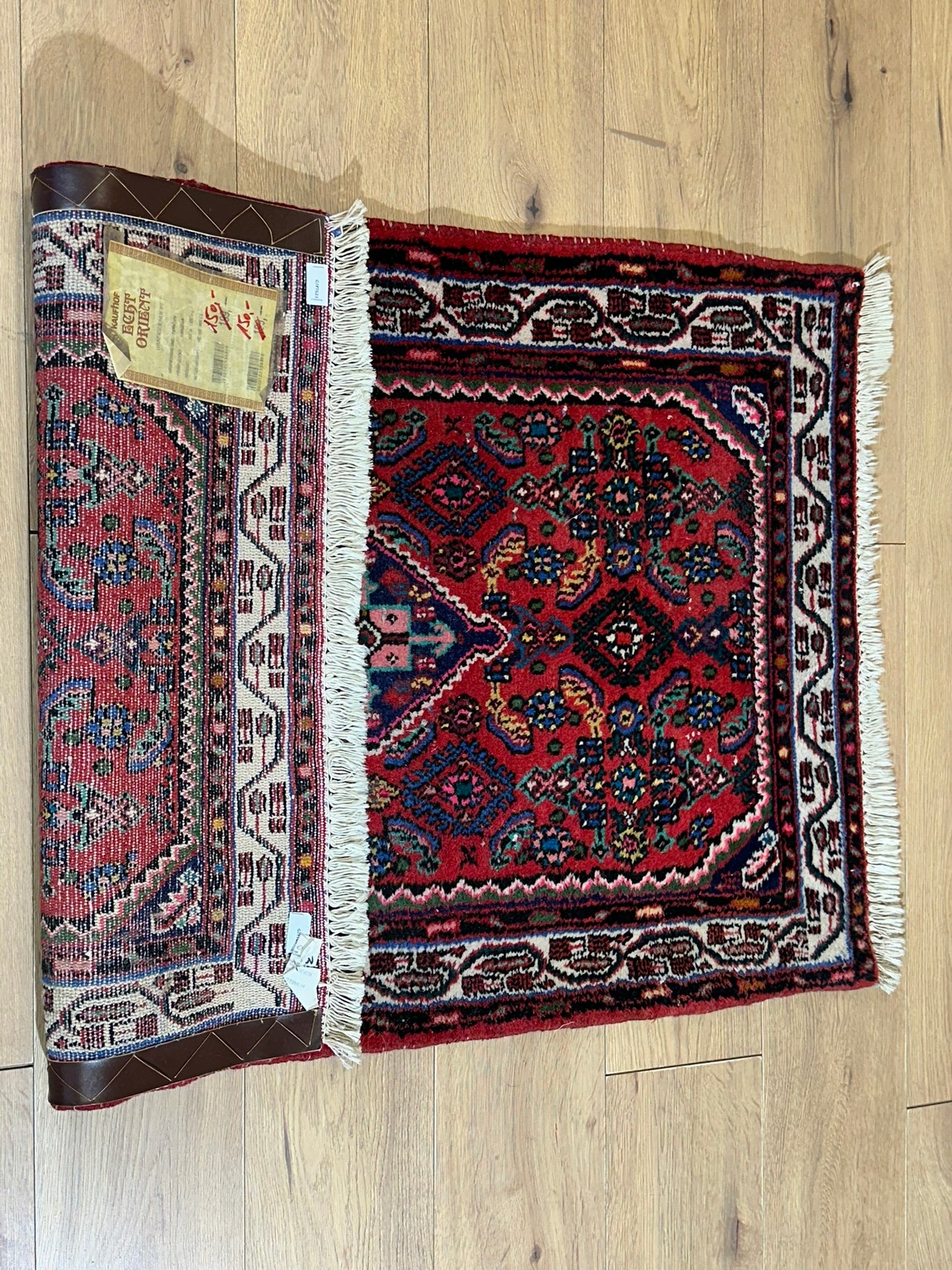Orientteppich handgeknüpft Hamadan 122x80 cm