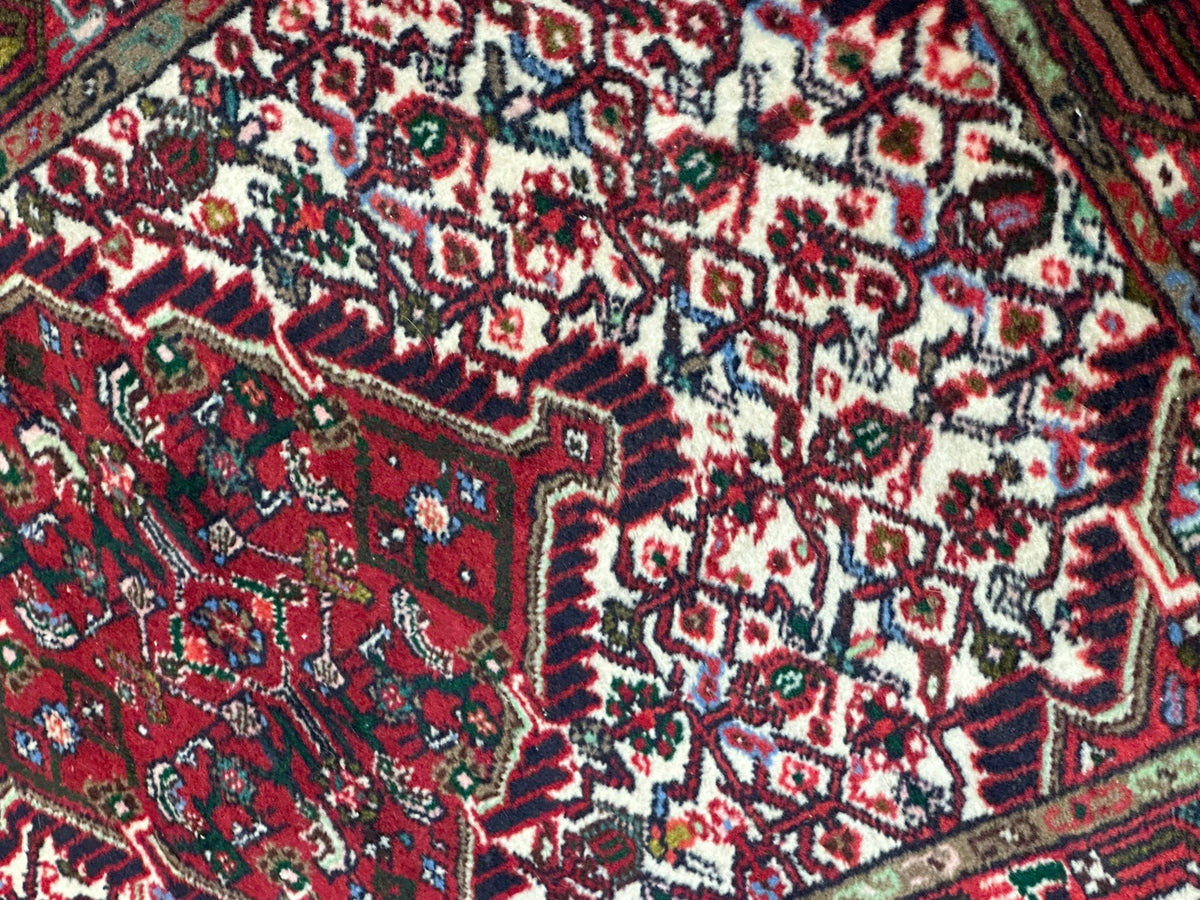 Handgeknüpfter Hamadan Orientteppich Brücke 130x77 cm