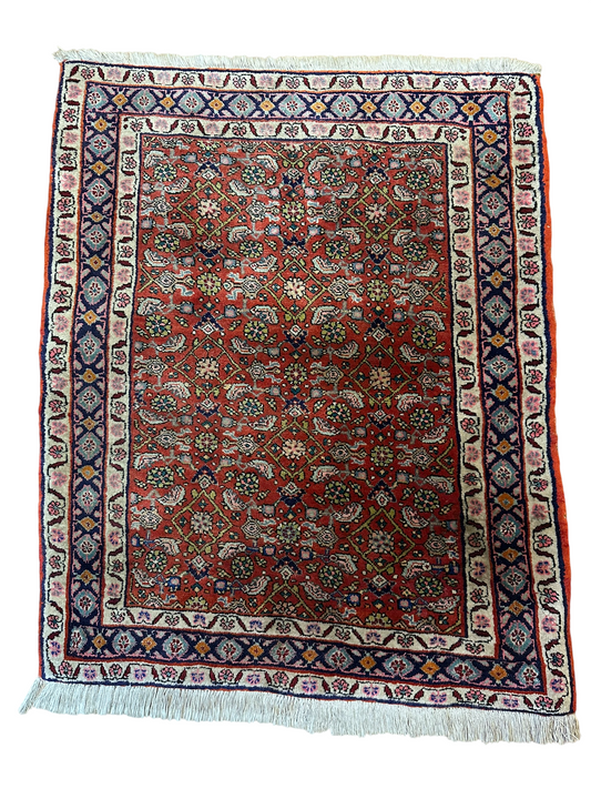 Handgeknüpfter Bidjar Orientteppich 90x75 cm