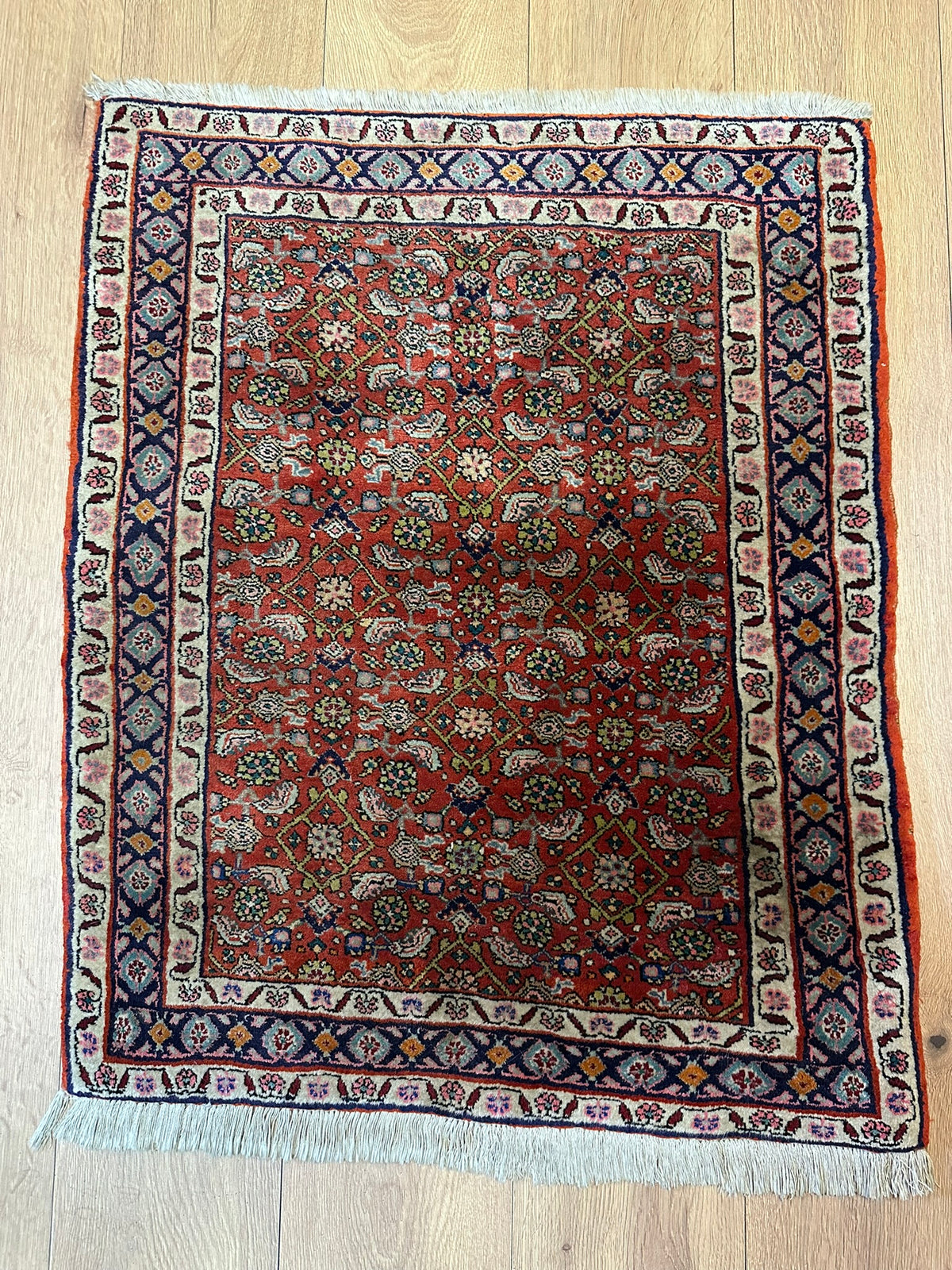 Handgeknüpfter Bidjar Orientteppich 90x75 cm