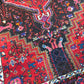 Orientteppich handgeknüpft Malayer Art Deco 244x144 cm
