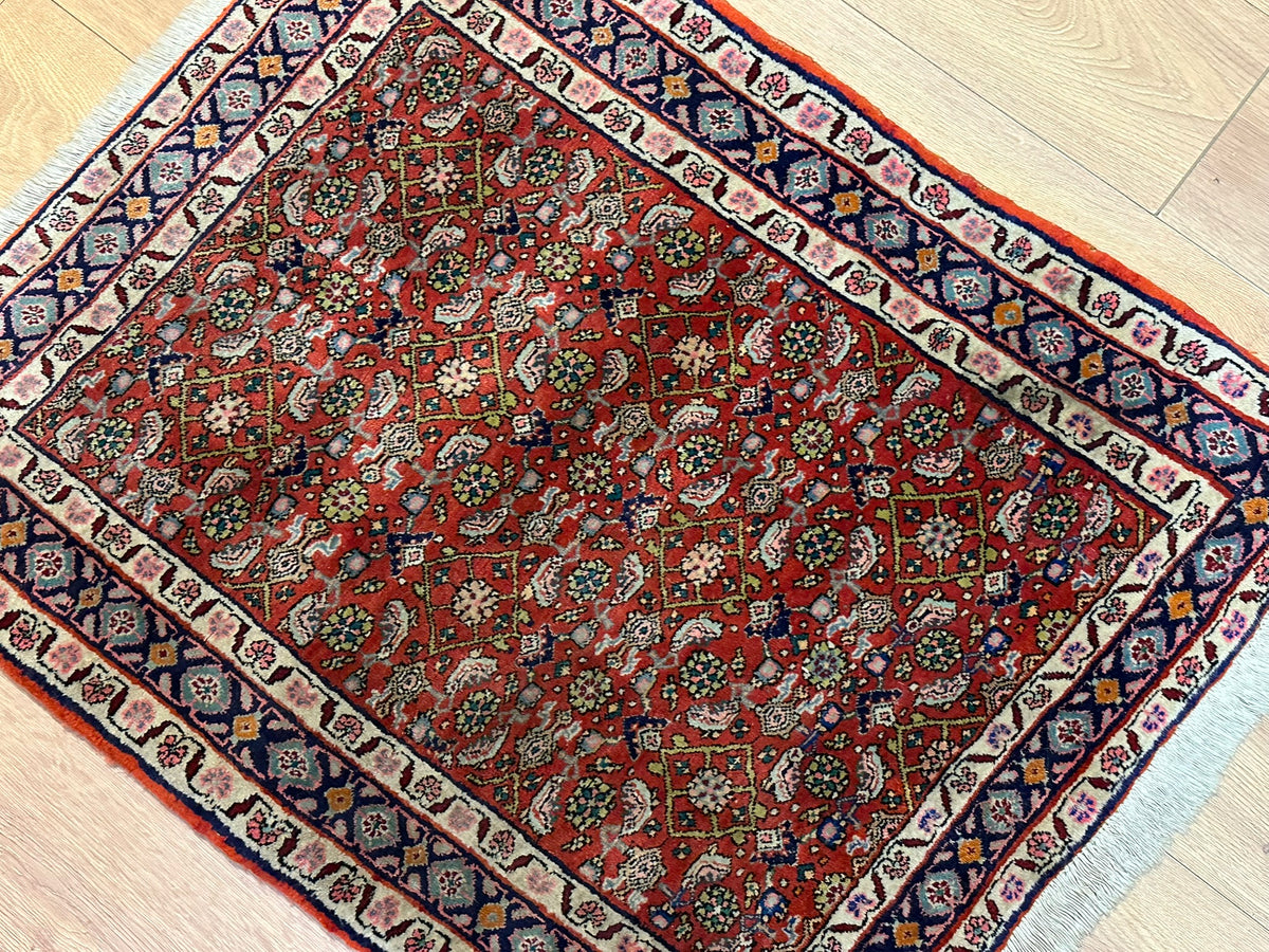 Handgeknüpfter Bidjar Orientteppich 90x75 cm