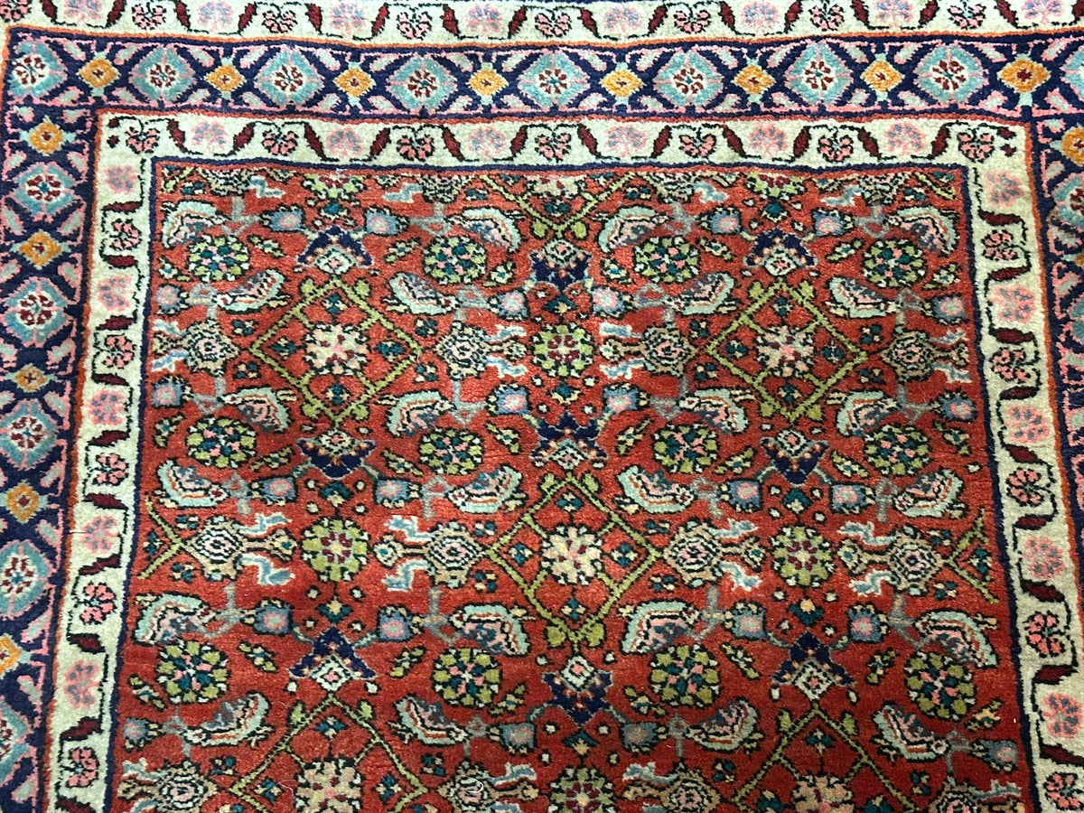 Handgeknüpfter Bidjar Orientteppich 90x75 cm