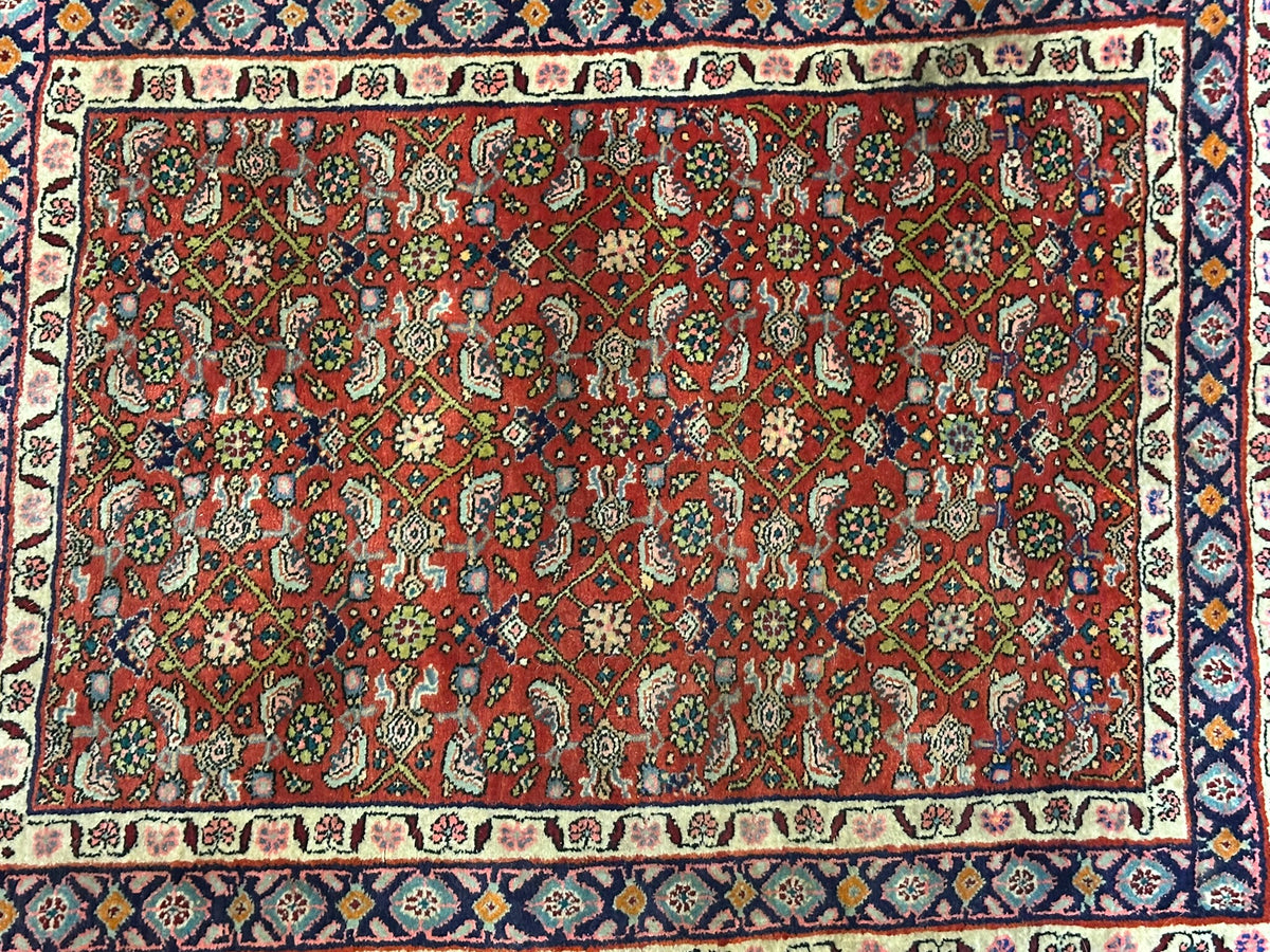 Handgeknüpfter Bidjar Orientteppich 90x75 cm