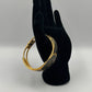 Vintage Designer Armreif in Schwarz-Gold