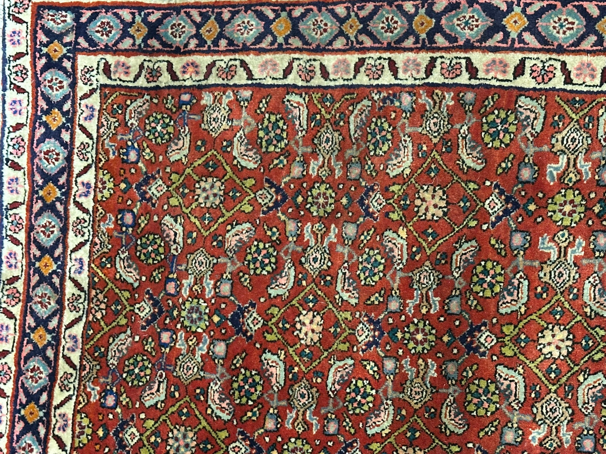 Handgeknüpfter Bidjar Orientteppich 90x75 cm