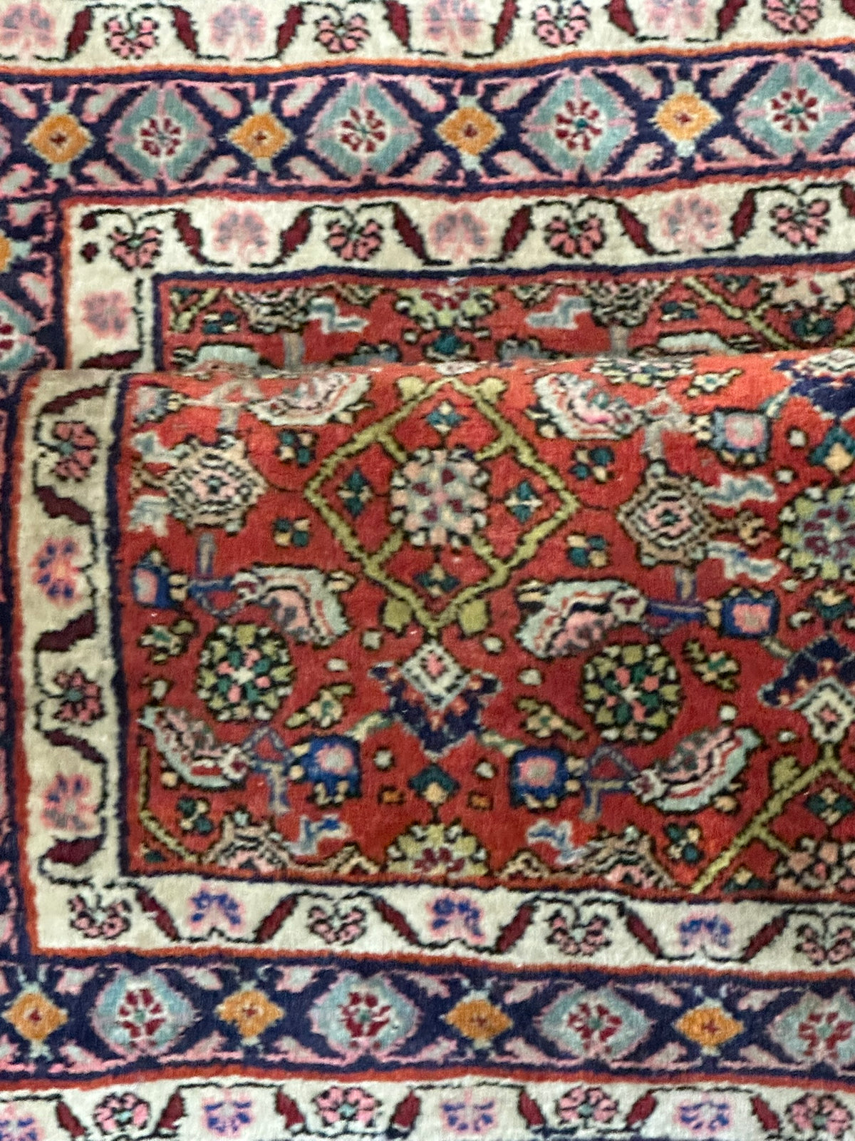 Handgeknüpfter Bidjar Orientteppich 90x75 cm
