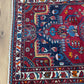 Orientteppich handgeknüpft Malayer Art Deco 166x123 cm