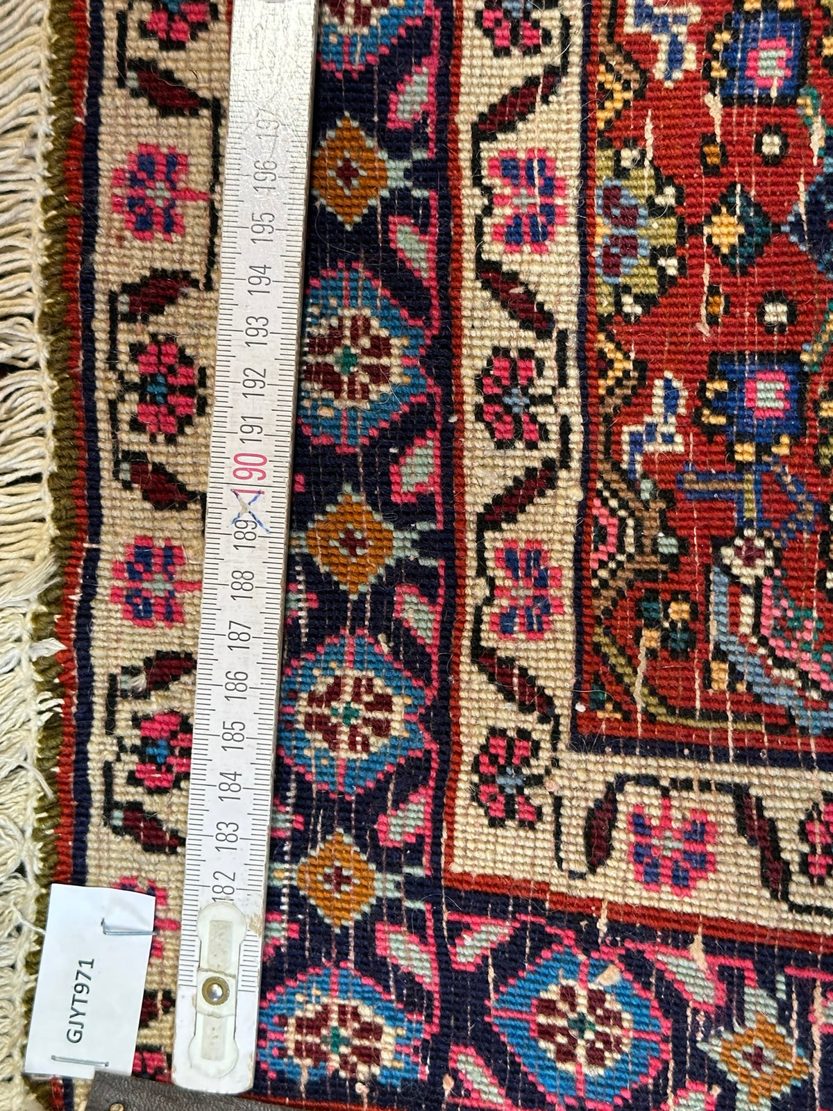 Handgeknüpfter Bidjar Orientteppich 90x75 cm