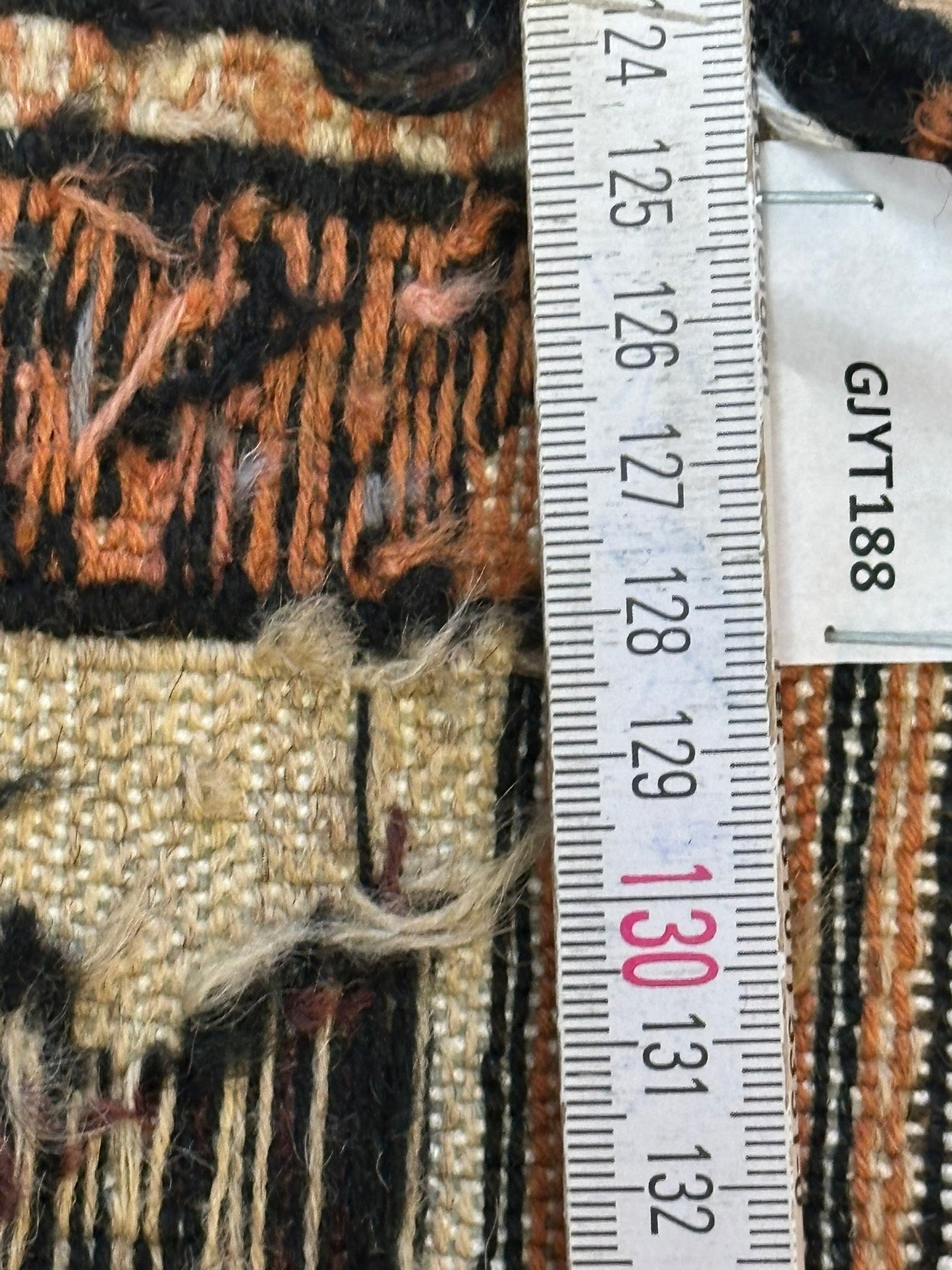 Orientteppich handgeknüpft antik196x125 cm Sumach Kasch