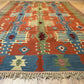 Orientteppich handgeknüpft 241x174 cm Kelim Naturfarben