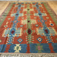Orientteppich handgeknüpft 241x174 cm Kelim Naturfarben