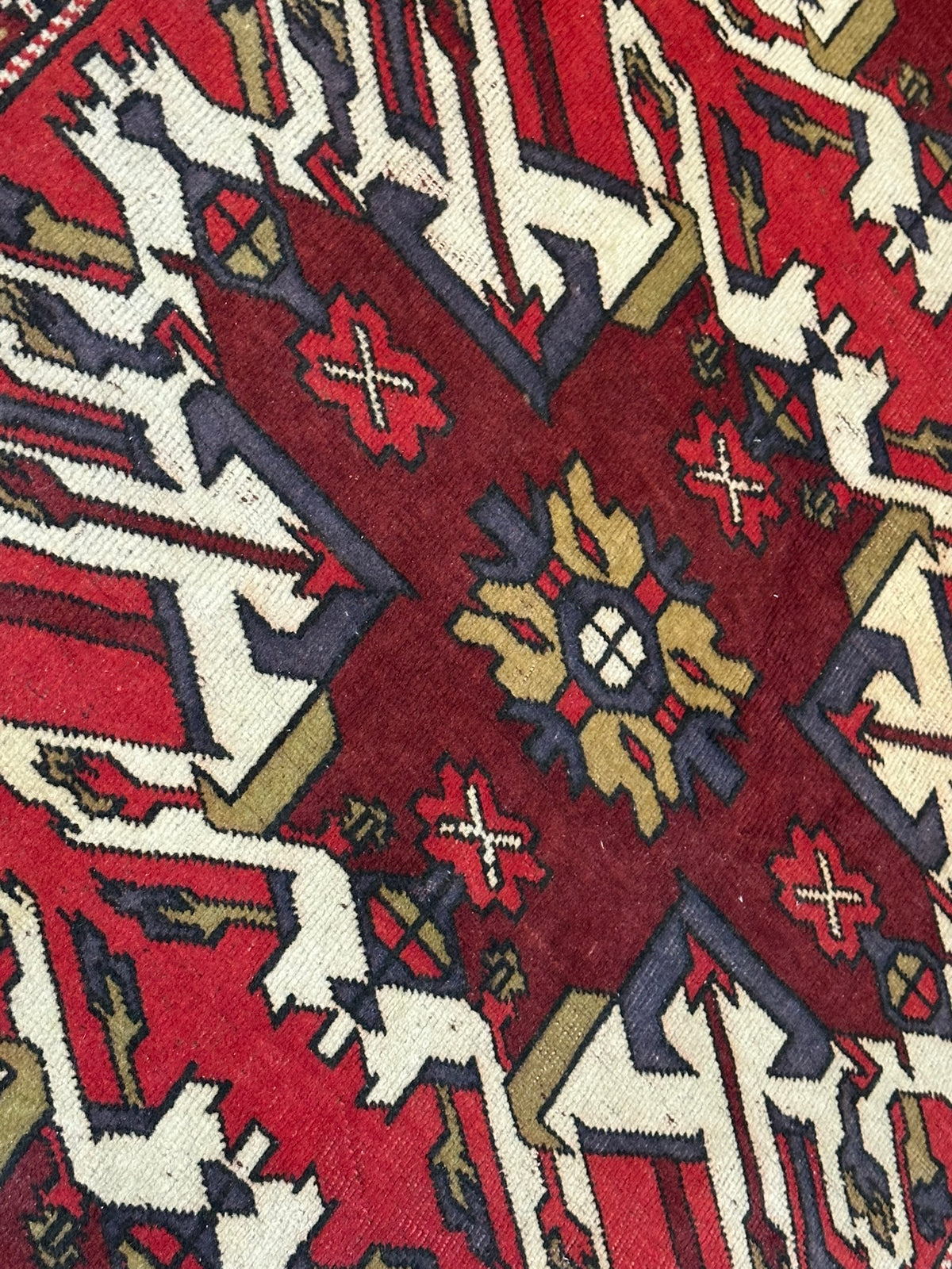 Handgeknüpfter Kazak Orientteppich Türkei 212x115 cm