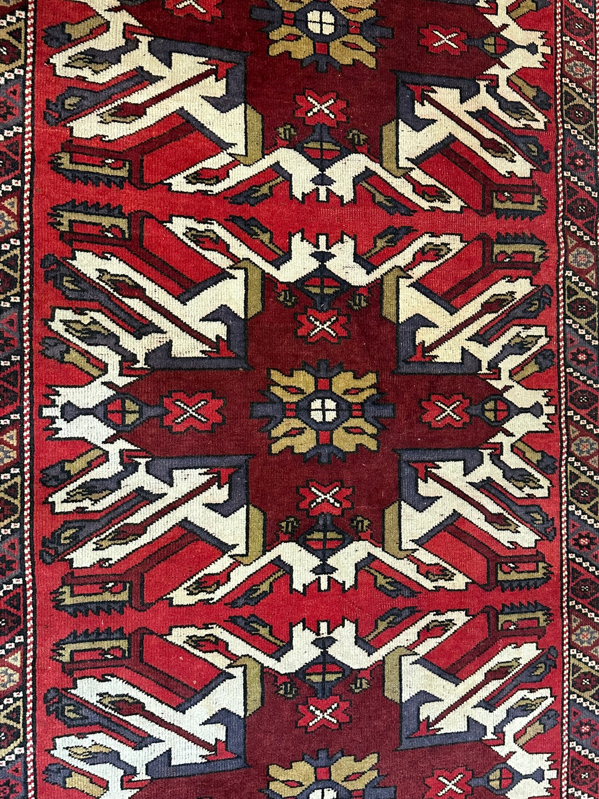 Handgeknüpfter Kazak Orientteppich Türkei 212x115 cm