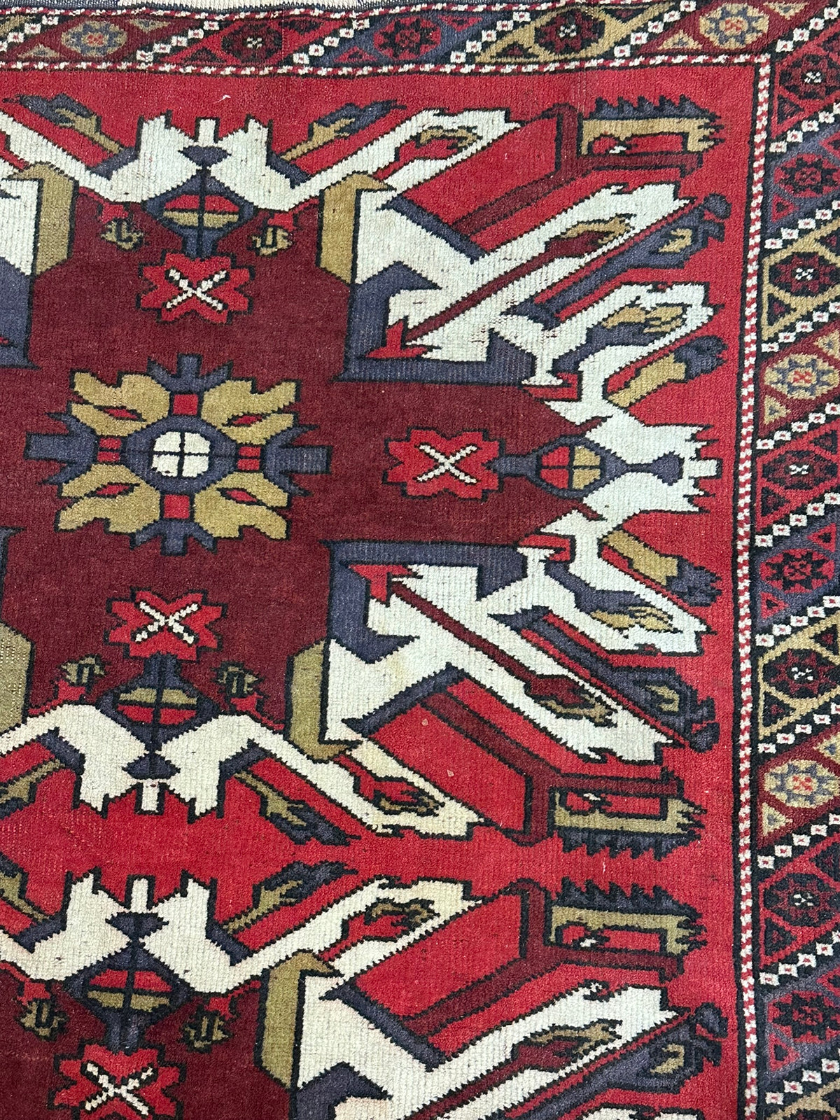 Handgeknüpfter Kazak Orientteppich Türkei 212x115 cm