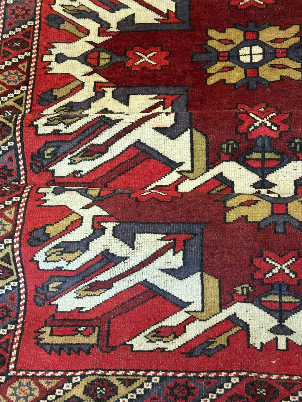Handgeknüpfter Kazak Orientteppich Türkei 212x115 cm