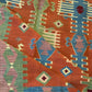 Orientteppich handgeknüpft 241x174 cm Kelim Naturfarben