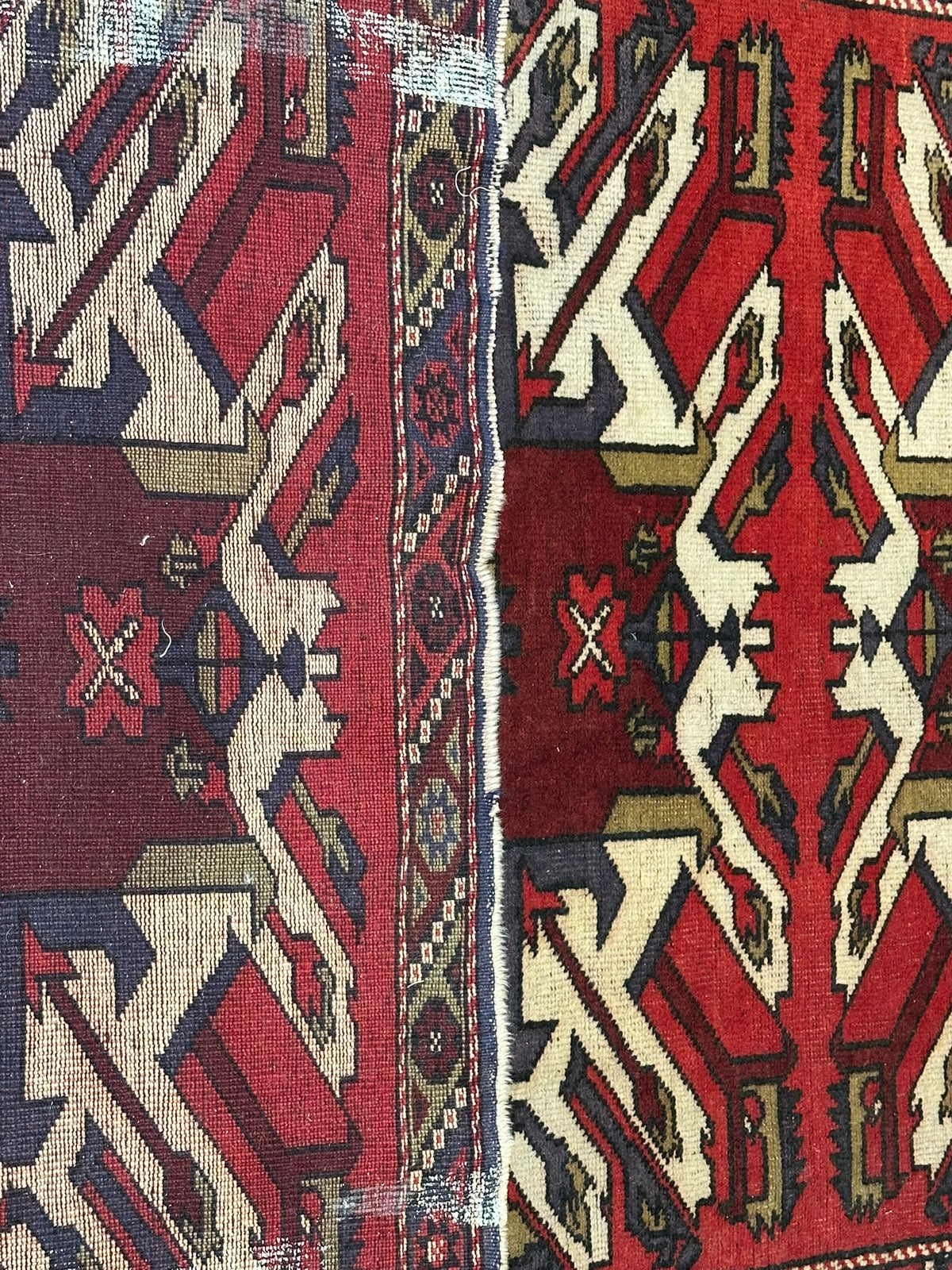 Handgeknüpfter Kazak Orientteppich Türkei 212x115 cm