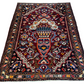 Antik Orientteppich handgeknüpft Bachtiar Lebensbaum Naturfarben 200x140 cm