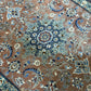Handgeknüpfter Nain Orientteppich mit Seide 110x80 cm