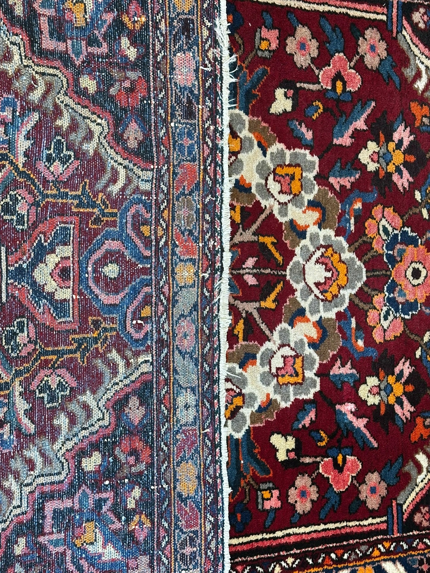 Antik Orientteppich handgeknüpft Bachtiar Lebensbaum Naturfarben 200x140 cm