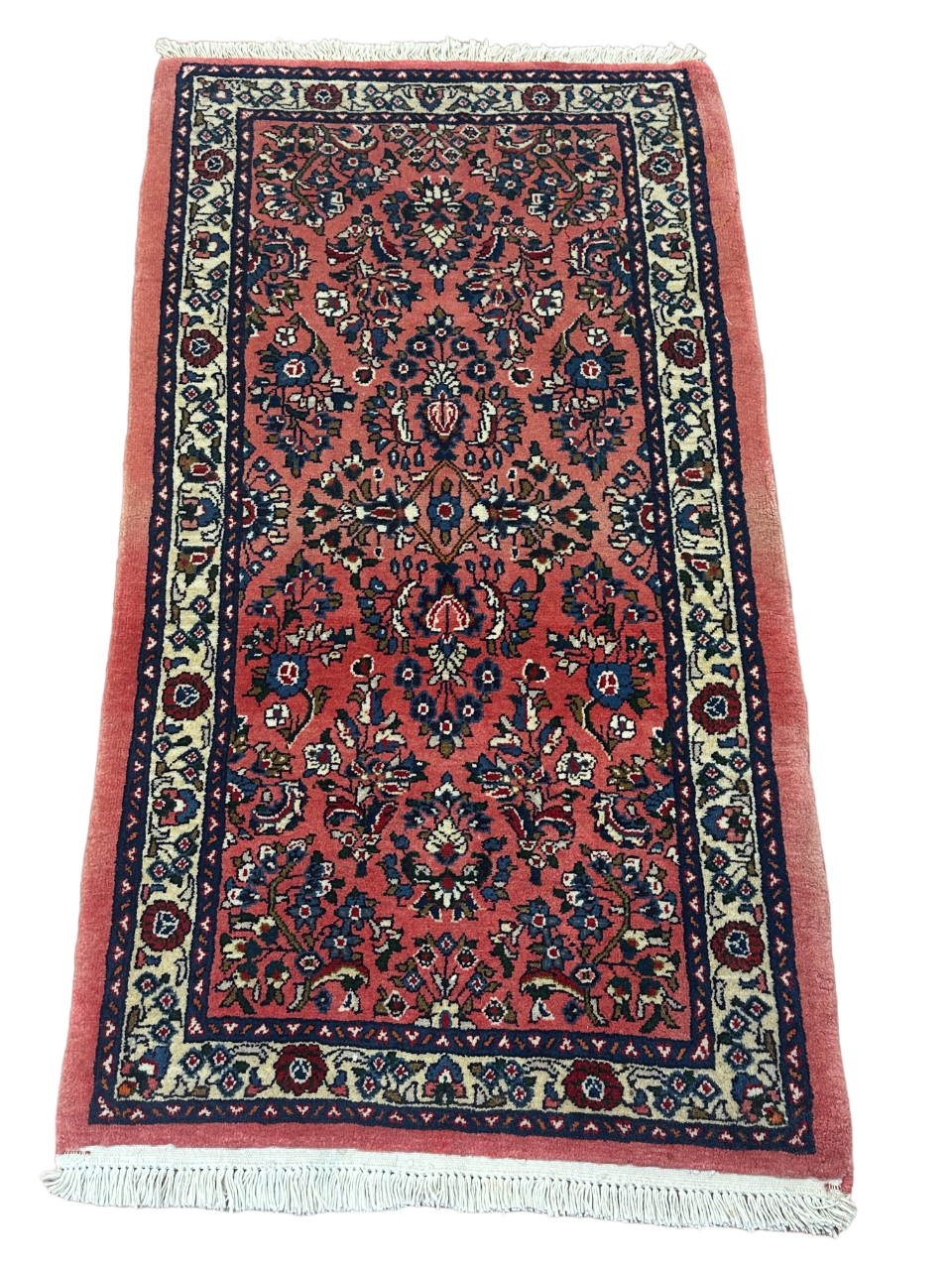 Handgeknüpfter Sarough Perser Orientteppich - Maße: 130x70 cm