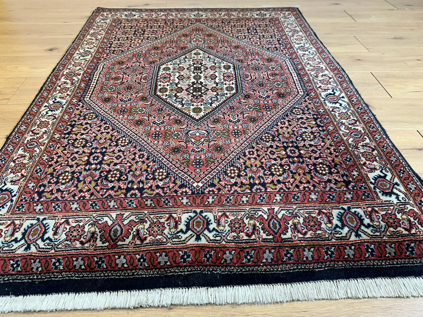 Orientteppich handgeknüpft Bidjar 170x110 cm