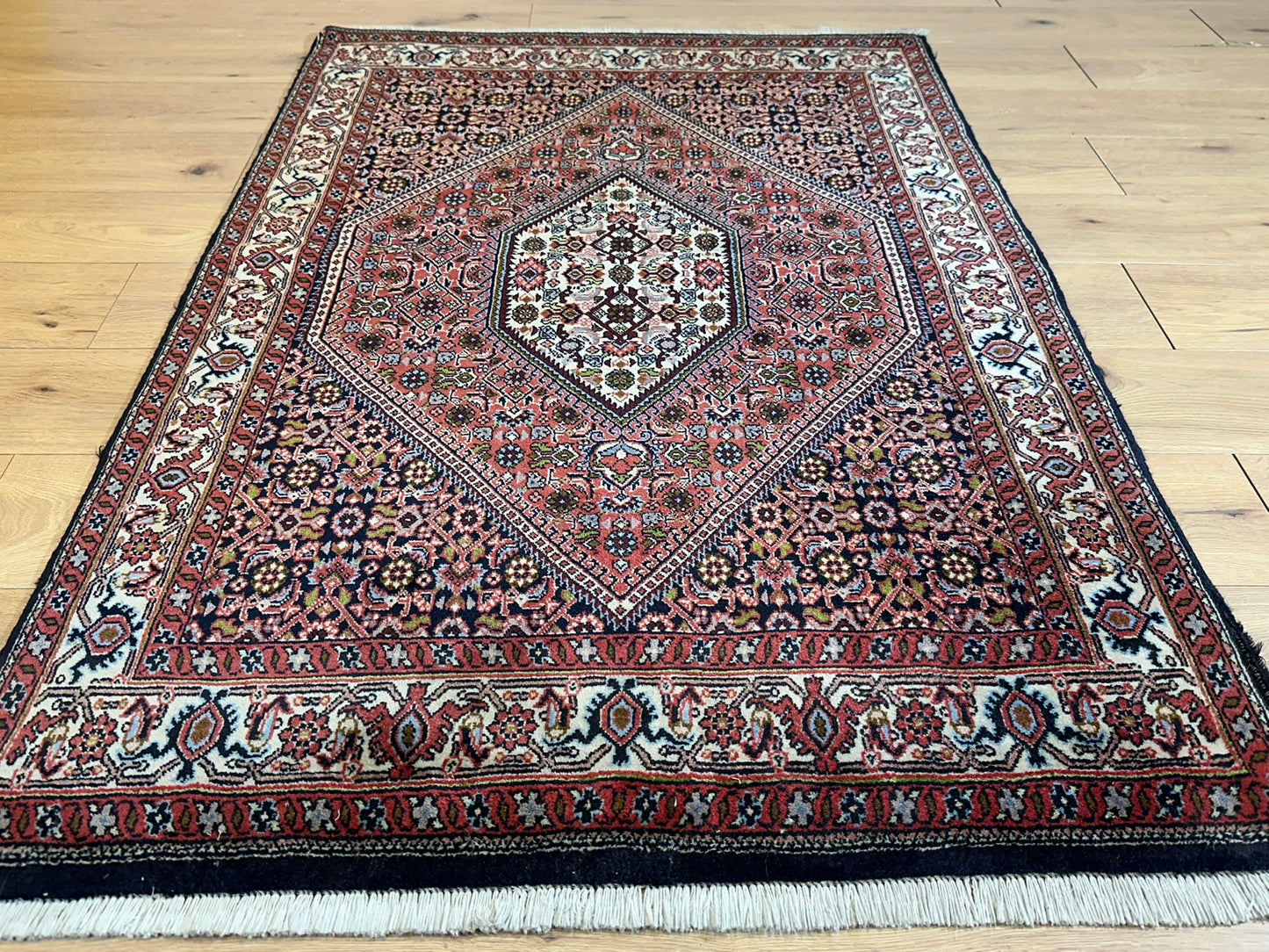 Orientteppich handgeknüpft Bidjar 170x110 cm