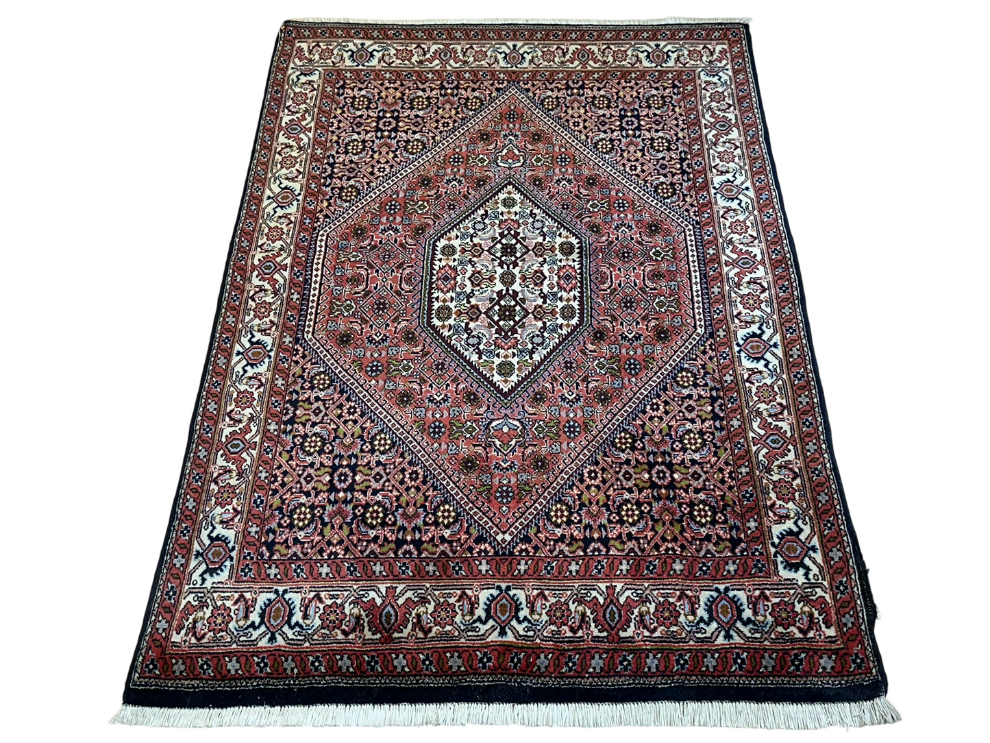 Orientteppich handgeknüpft Bidjar 170x110 cm
