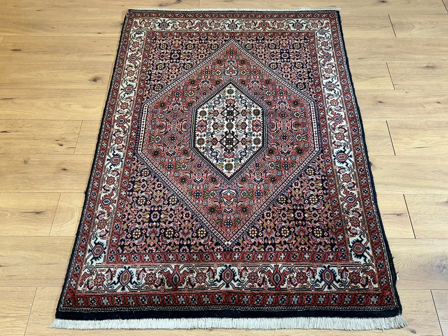Orientteppich handgeknüpft Bidjar 170x110 cm