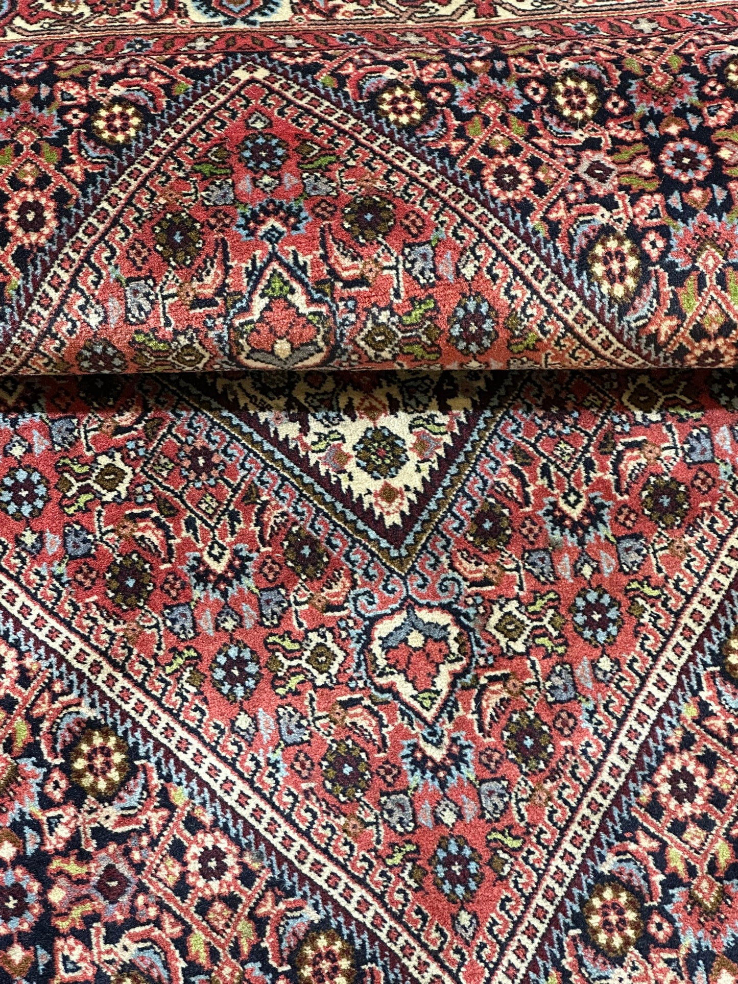 Orientteppich handgeknüpft Bidjar 170x110 cm