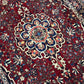 Orientteppich handgeknüpft antik 221x130 cm Bidjar Rosen