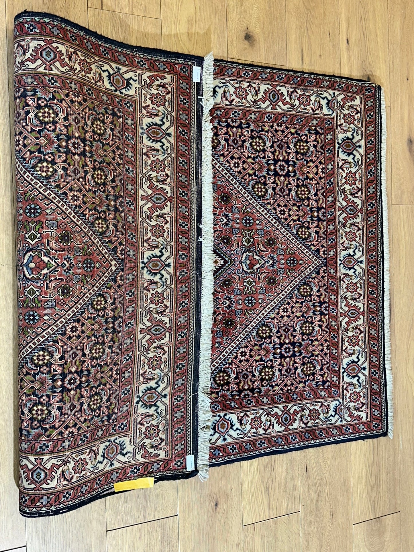 Orientteppich handgeknüpft Bidjar 170x110 cm