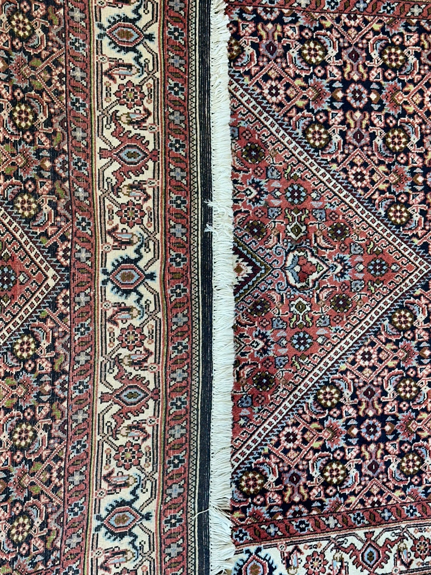 Orientteppich handgeknüpft Bidjar 170x110 cm