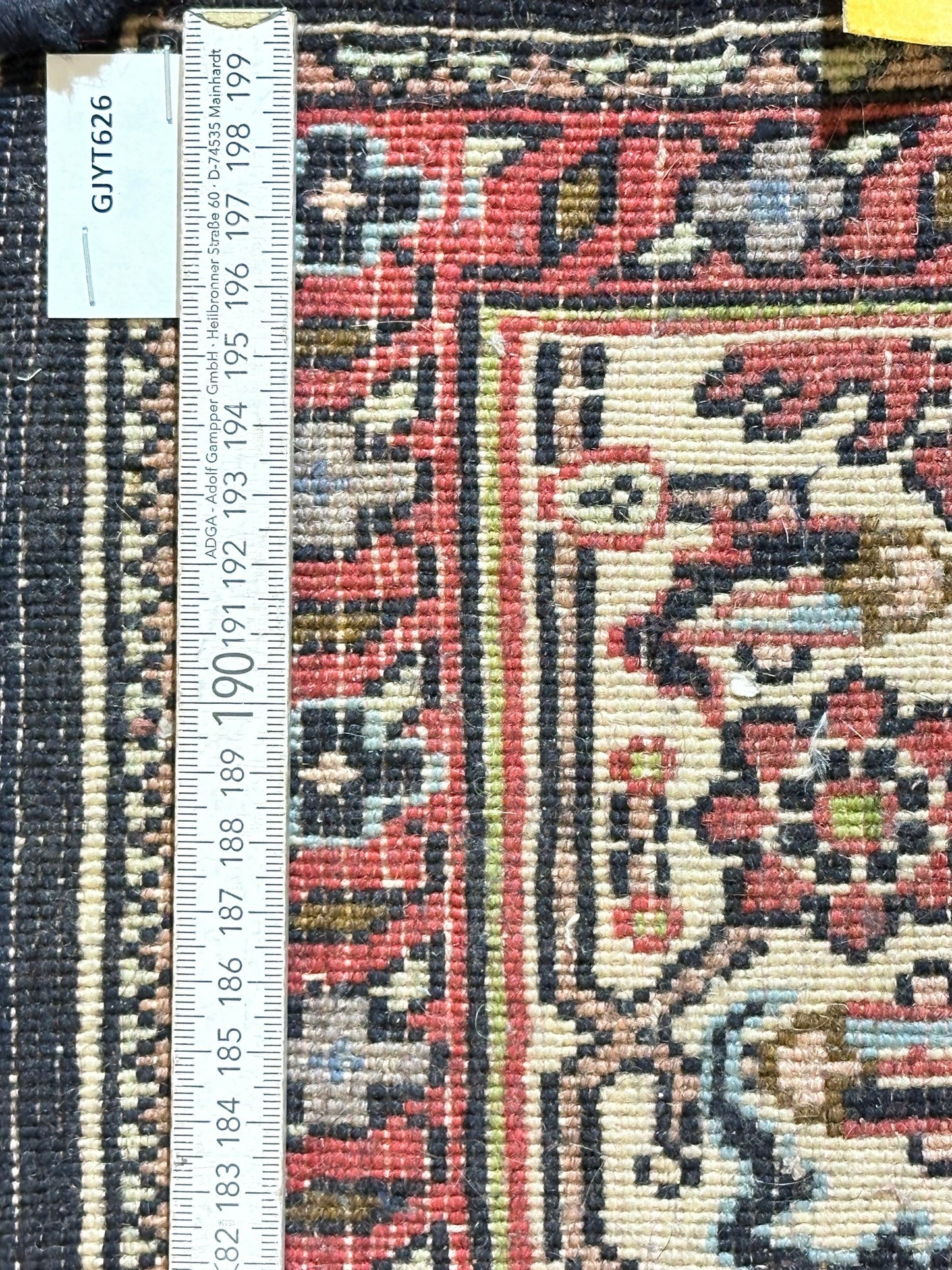 Orientteppich handgeknüpft Bidjar 170x110 cm