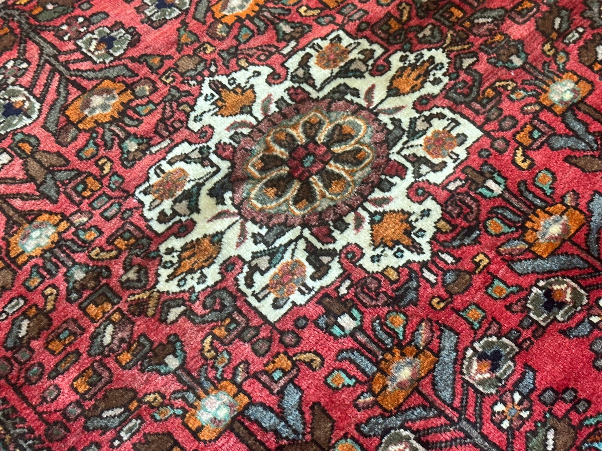 Handgeknüpfter Hamadan Orientteppich 205x140 cm