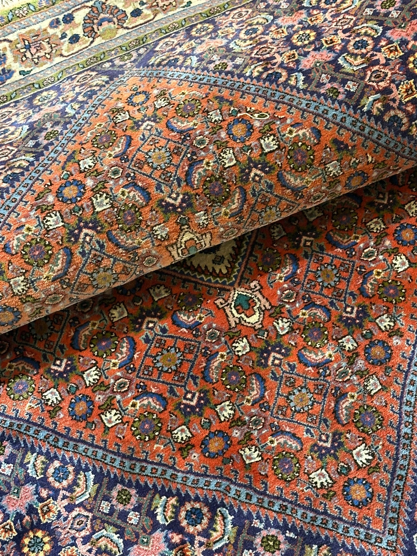 Orientteppich handgeknüpft Bidjar Medaillon 180x125 cm