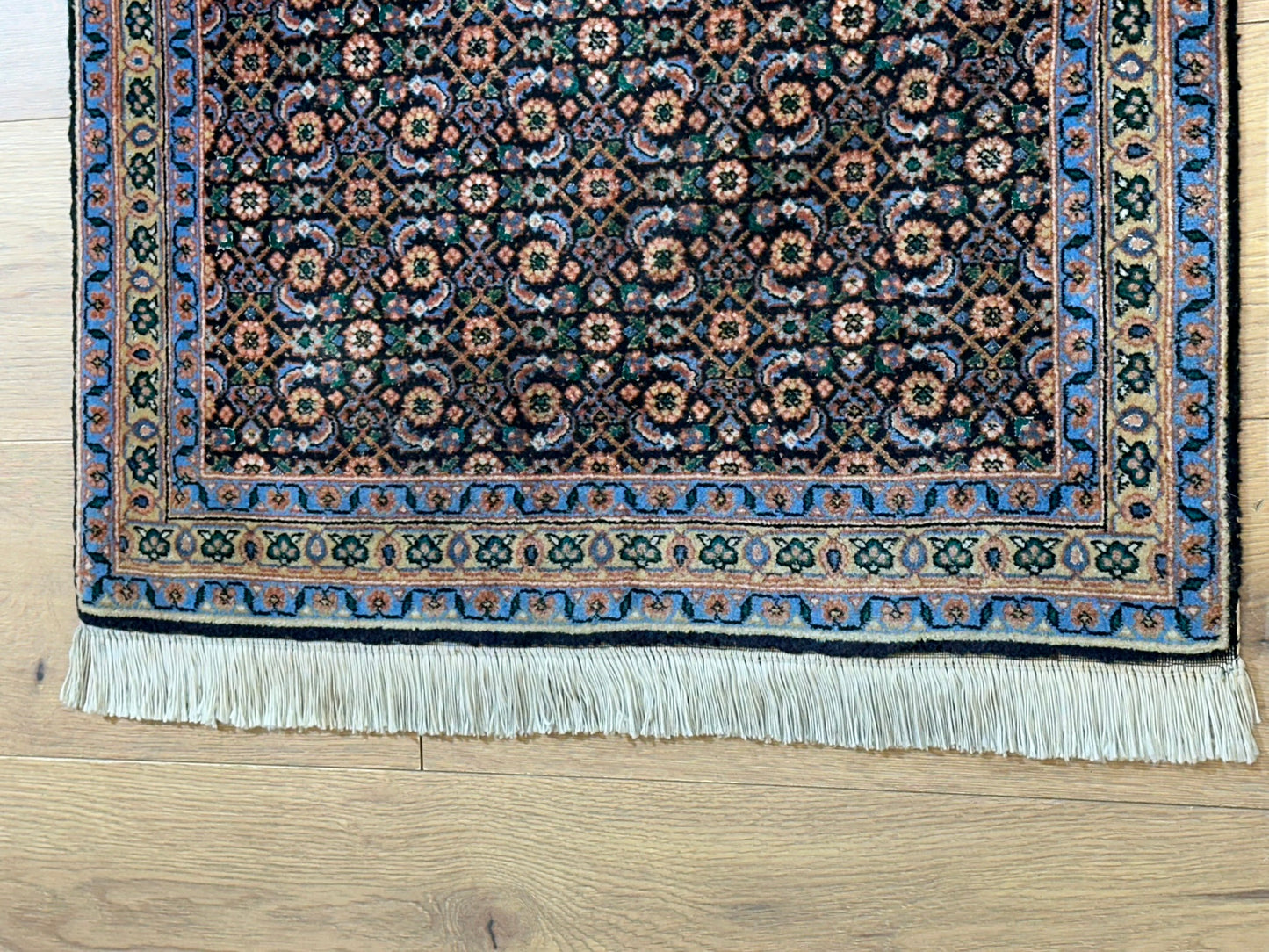 Orientteppich handgeknüpft Täbriz Mahi 113x70 cm
