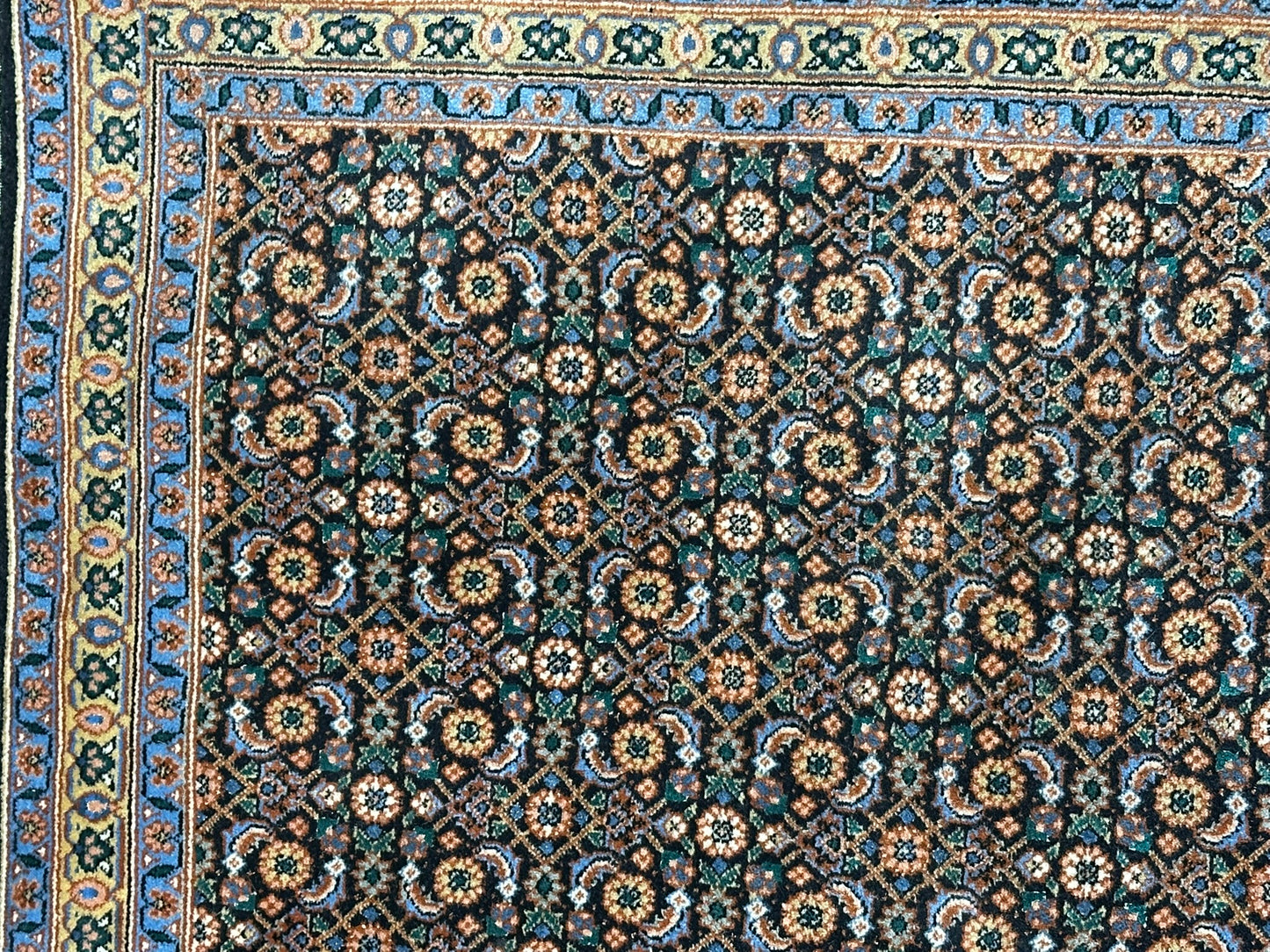 Orientteppich handgeknüpft Täbriz Mahi 113x70 cm