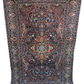 Orientteppich handgeknüpft 218x231 cm antik Isfahan Naturfarben