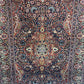 Orientteppich handgeknüpft 218x231 cm antik Isfahan Naturfarben