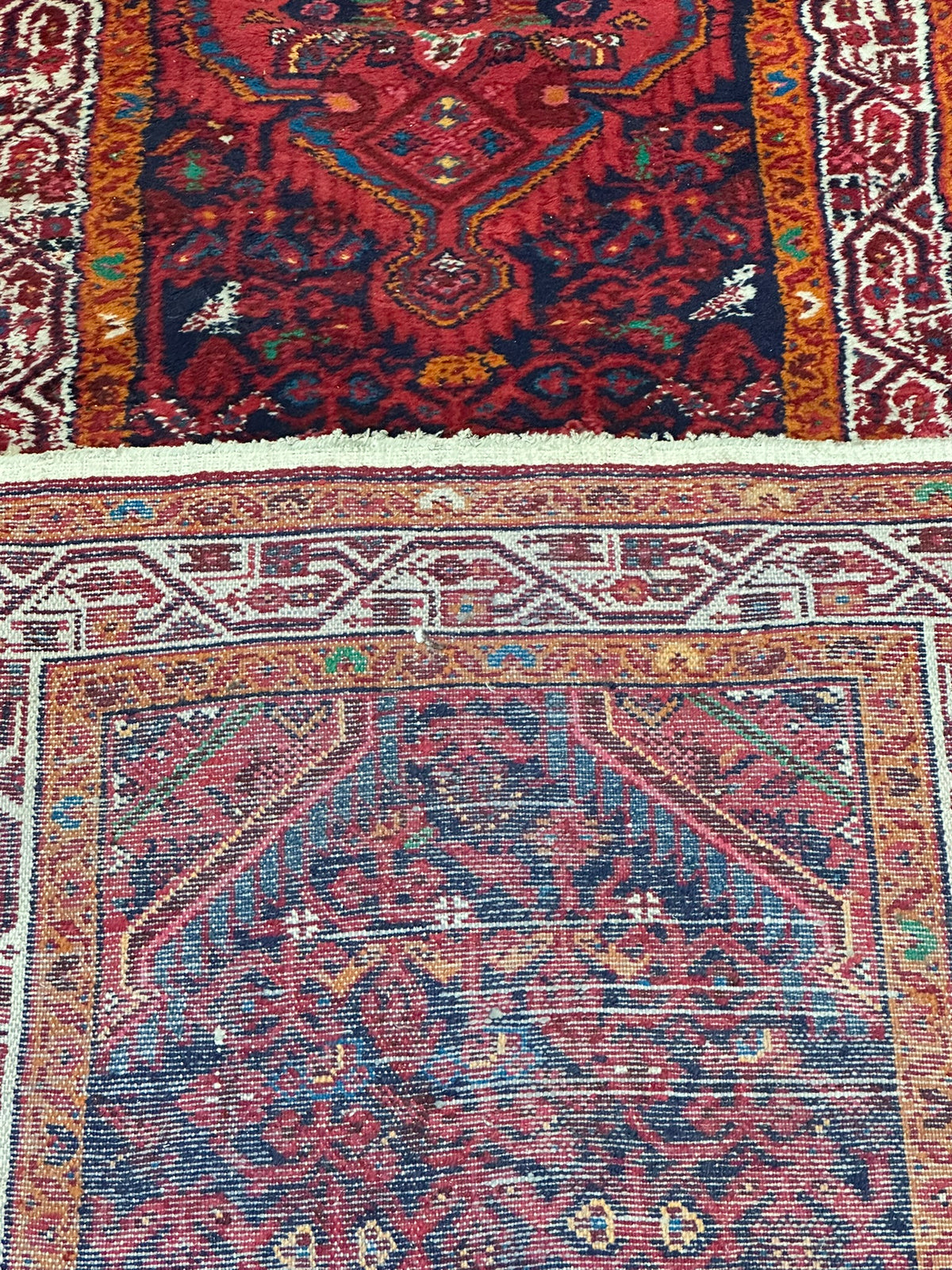 Handgeknüpfter Hamadan Orient-Läufer 317x80 cm