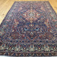 Orientteppich handgeknüpft 218x231 cm antik Isfahan Naturfarben